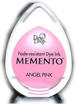 Inktkussen Memento Dew drops Angel Pink (1 st)