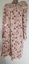 FINE WOMAN® 6539 Nachthemd 100CM 140GSM Singel Jersey XL roze