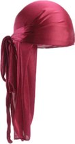 Durag – Du-Rag premium kwaliteit - Premium - Bordeaux - Waves durag - Hoofddeksel - Silky - Waves - Wave cap – Hoofddoek – Du-Rag