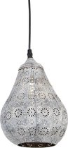 QAZQA billa - Oosterse Hanglamp - 1 lichts - Ø 175 mm - Grijs -  Woonkamer | Slaapkamer