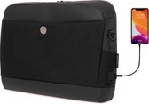 Strettler Kline laptoptas met 3.0 USB aansluiting - 15.6 inch laptop en tablet vak - Voor mannen/vrouwen - Schooltas - Waterdicht - Easy Charging