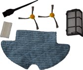 reserve onderdelen set BR 8000 /dweil doek / zijborstel set / HEPA filter