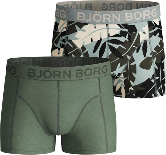 Bjorn Borg Jongens 2Pack Short Jungle-170/176 - 170/176 | bol.com