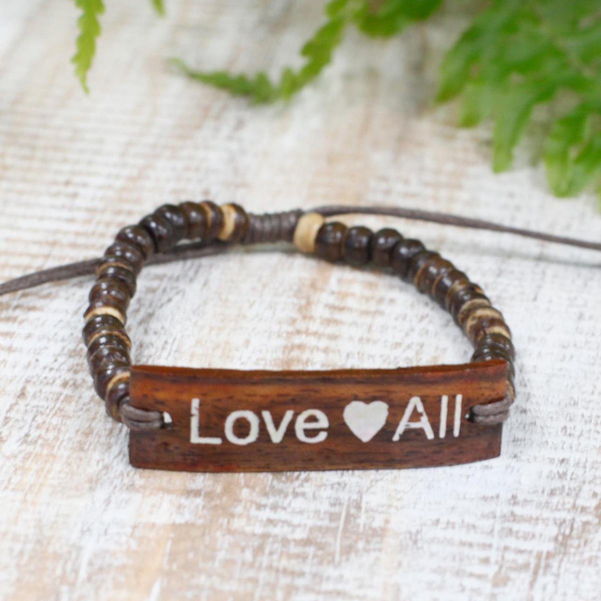 Coco Slogan Bangle - LoveAll - 3 Stuks
