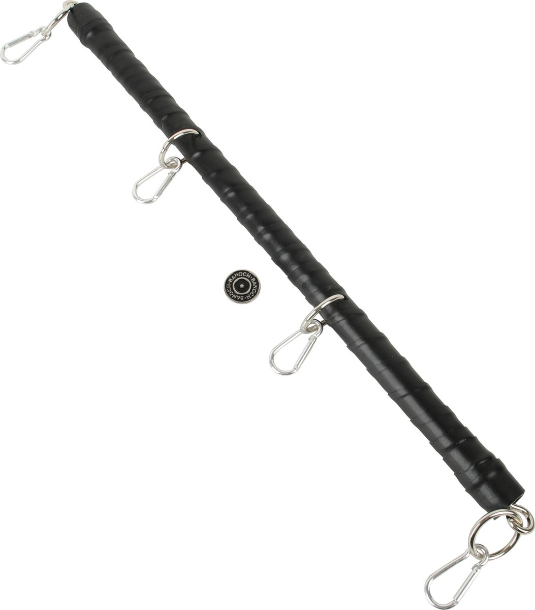Goedkoopste Banoch | Spreidstang black - spreader bar bondage - 50 cm
