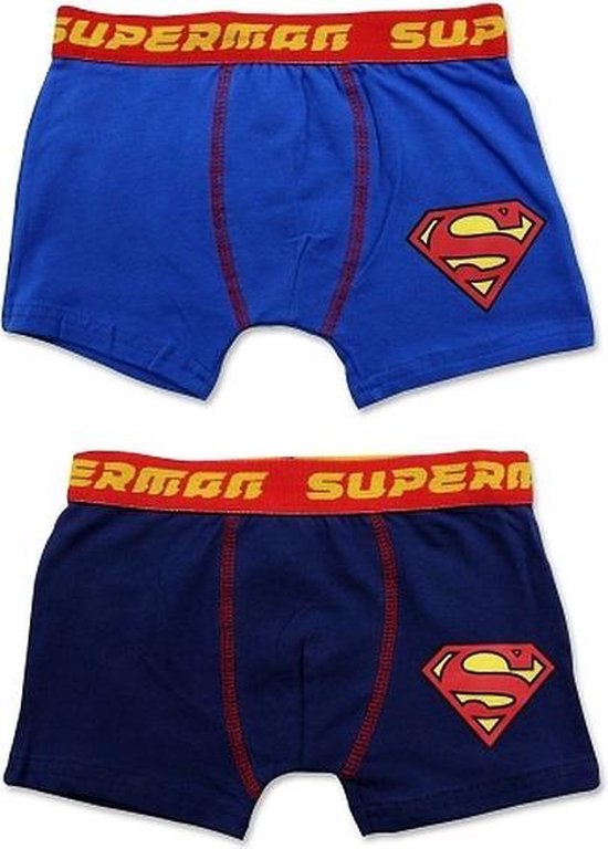 Bungalow Morse code Landelijk Superman kinder boxershort 2-pak 104/110 met logo | bol.com