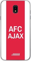 Samsung Galaxy J7 (2018) Hoesje Transparant TPU Case - AFC Ajax - met opdruk #ffffff