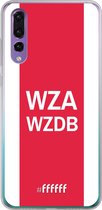 Huawei P30 Hoesje Transparant TPU Case - AFC Ajax - WZAWZDB #ffffff