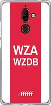 Nokia 7 Plus Hoesje Transparant TPU Case - AFC Ajax - WZAWZDB #ffffff