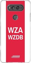 LG V20 Hoesje Transparant TPU Case - AFC Ajax - WZAWZDB #ffffff