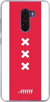 Xiaomi Pocophone F1 Hoesje Transparant TPU Case - AFC Ajax Amsterdam1 #ffffff