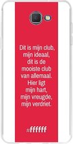 Samsung Galaxy J5 Prime (2017) Hoesje Transparant TPU Case - AFC Ajax Dit Is Mijn Club #ffffff