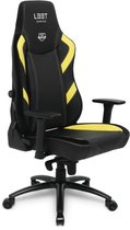 L33T - E-Sport Pro Excellence L - Game stoel - Ergonomisch - Bureaustoel - Verstelbaar - Racing - Gaming Chair - Zwart / Geel