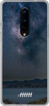 OnePlus 8 Hoesje Transparant TPU Case - Landscape Milky Way #ffffff