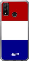Huawei P Smart (2020) Hoesje Transparant TPU Case - Nederlandse vlag #ffffff