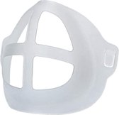 3D Beugel / 3D Bracket / Airframe voor Mondmasker / Mondkapje - Make-up & Lippenstift beschermer / Makkelijk ademen / Mondmasker Beugel Houder