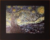 Starry Night By Van Gogh Metallic Print Art | Gravure | 3D Light Effect