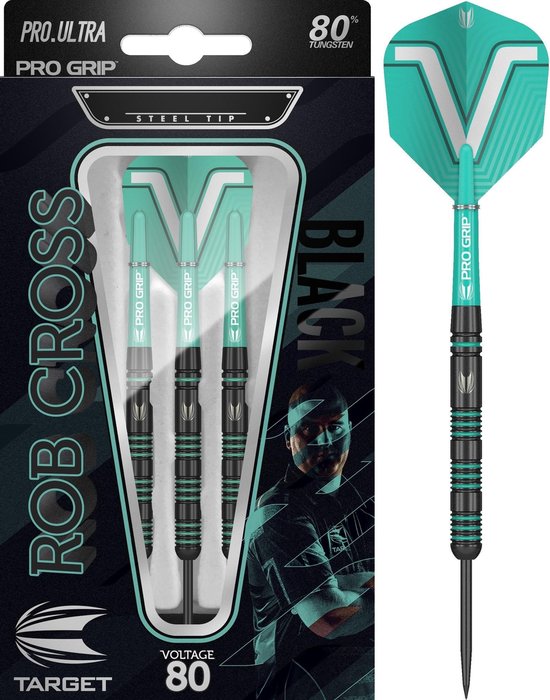 Target Rob Cross 80% Black - Dartpijlen - 24 Gram | bol