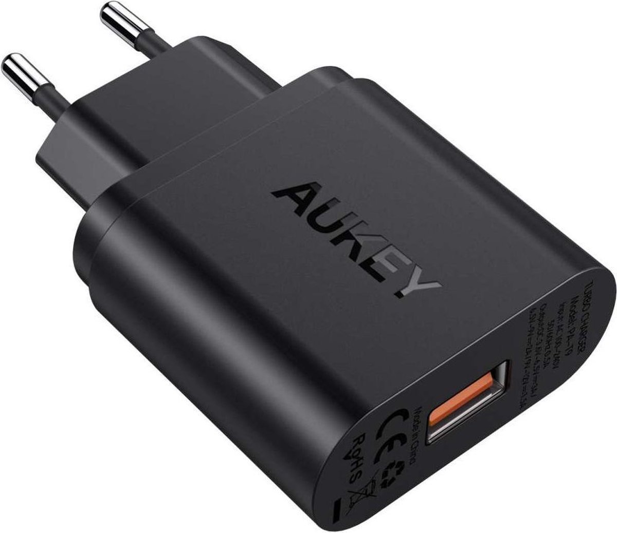 Aukey PAT9 Quick Charge 3.0 Charger 18W Zwart