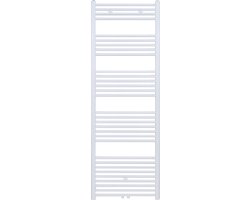 Rad-ion Handdoekradiator Middenaansluituing Met Aansluitset Voor Midden Uitgang Muur 1800x500 Wit