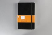 Gelineerd A5 notitieboek | zwart - 96 vellen