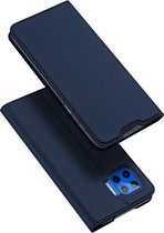Motorola Moto G 5G Plus hoesje - Dux Ducis Skin Pro Book Case - Blauw