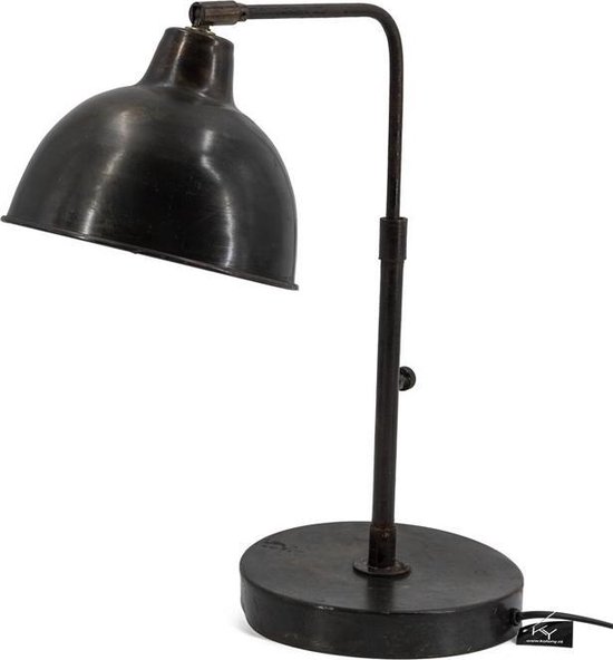 Industriële bureaulamp - Lamp - Industrieel - Sfeer - Interieur - Tafellamp  -... | bol