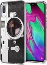 iMoshion Design voor de Samsung Galaxy A20e hoesje - Classic Camera