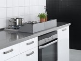 Oven en kookplaatbescherming | 20 x 4 x 20 cm | Zilver