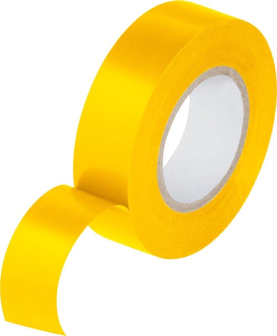 Jako - Sock tape 30mmx20m - Sporttape Geel - One Size - geel