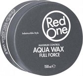 48 x Red One Hair Wax - QuickSilver Aqua Hair Cire Full Force 150 ml