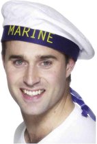 Marine matrozen verkleed hoedje - Carnaval hoeden - Zeemannen