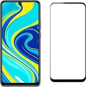 Shop4 - Xiaomi Redmi Note 9 Glazen Screenprotector - Edge-To-Edge Gehard Glas Transparant