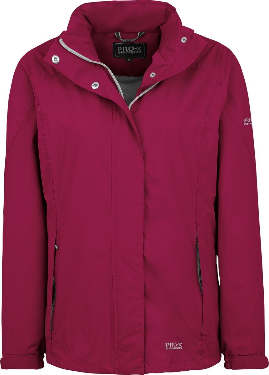 Pro-X Elements Opbergbare regenjas voor dames Carrie Bessen 40EU Berry