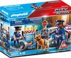 PLAYMOBIL City Action  Camion des policiers d'élite avec sirène et gyrophare - 9360