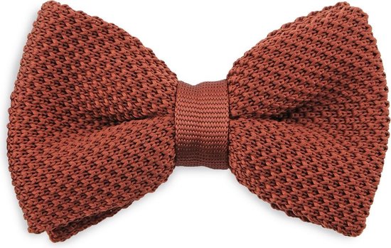 Sir Redman noeud tricoté brun rouille