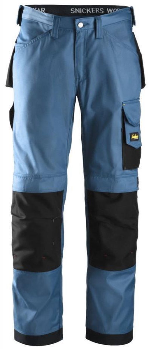 Snickers Workwear duratwill broek Ocean blue maat 84