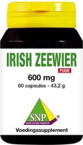 SNP Irish zeewier 600 mg puur 900 mcg jodium 60 capsules