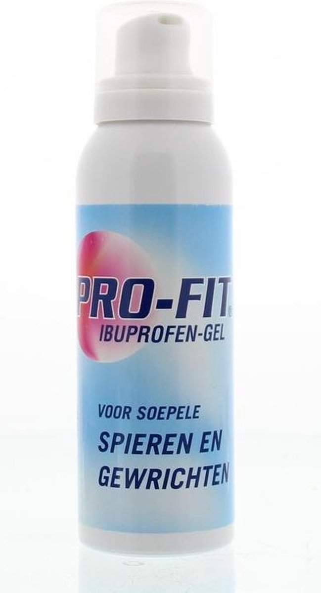 Overtollig kubus voetstuk Pro-fit - 100 ml - Ibuprofen gel | bol.com