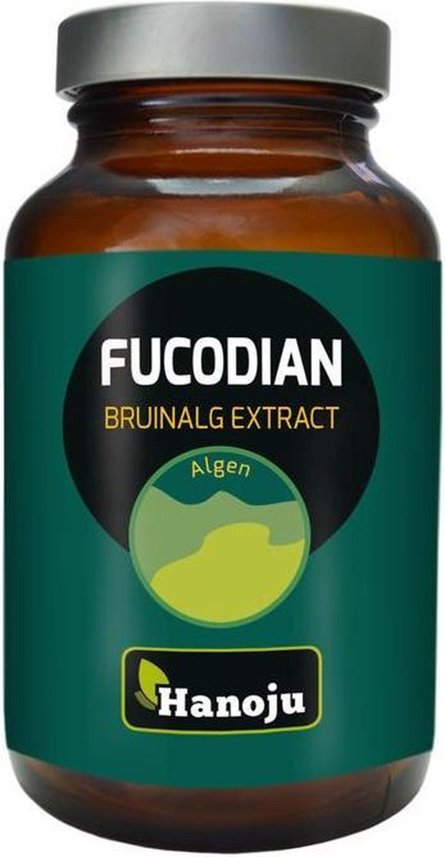 Hanoju Fucoidan 85% Extract 600 Mg, 90 Capsules - Dietary Supplement From The
