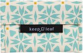 Keep Leaf - Herbruikbaar boterhamzakje - klein - Blauw
