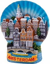 Polystone Schelp Amsterdam - Souvenir