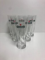 Heineken Ellipse Core bierglazen set 6x50cl halve liter bierglas bier glas glazen bokaal bokalen