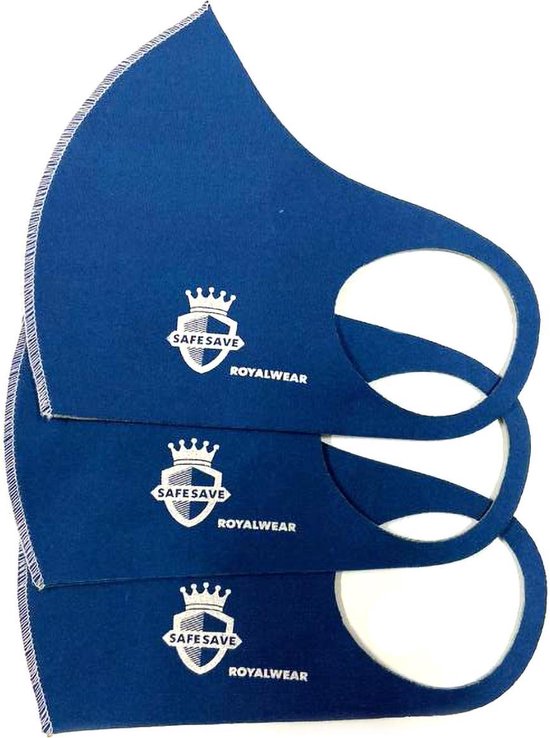 SafeSave Royal modieuze wasbaar mondkapje- Herbruikbaar en wasbaar design  mondkapjes -... | bol.com