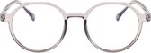 Oculaire | Odense | Transparant | Min-bril | -1,50 | Rond | Inclusief brillenkoker en microvezel doek | Geen Leesbril! |