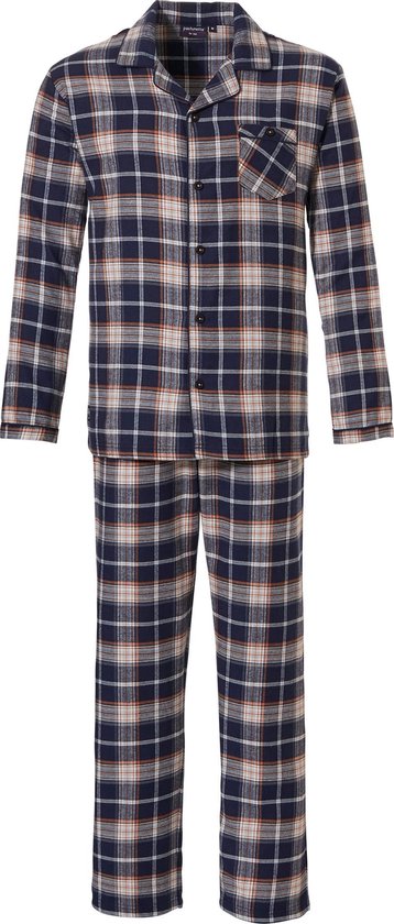 flanellen heren pyjama | bol.com