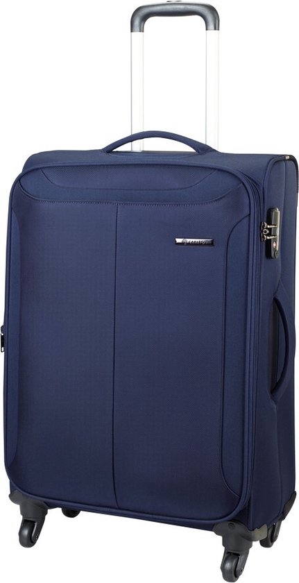 Carlton Rover Spinner Handbagage koffer 55 cm - Blauw