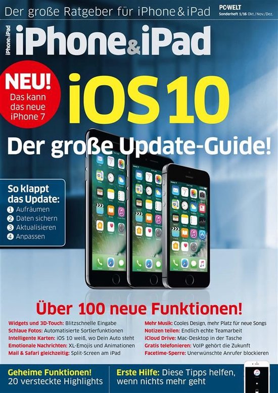 iOS 10 Handbuch - cover