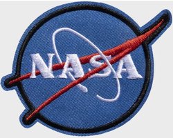 Patchy® – NASA Strijkpatch - Strijkapplicatie - Strijkembleem - Badge - Carnaval Patches (WOP)