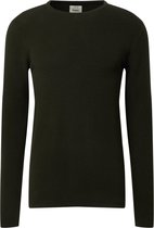 Redefined Rebel trui brady knit Donkergroen-S